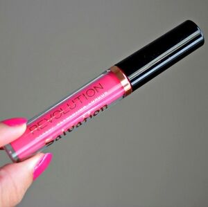 Revolution Vivid Pink Lip Gloss